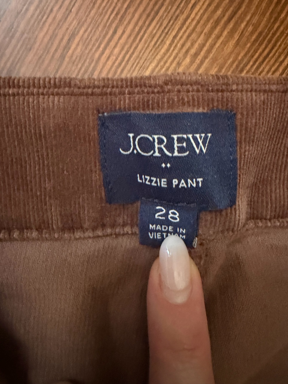 J.Crew Corduroy Lizzie patch-pocket pant - Picture 4 of 6